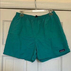 Patagonia Teal Green Swim Shorts
